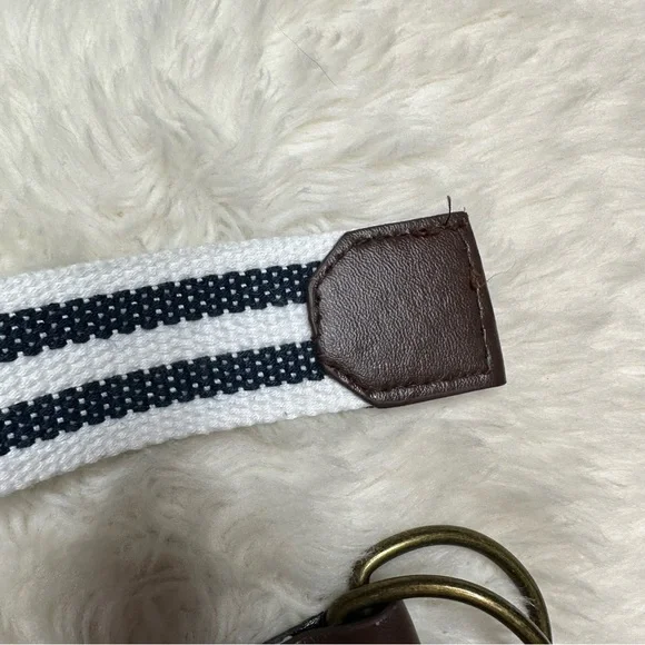 Belt Cloth Black & White Striped - Picture 9 of 10